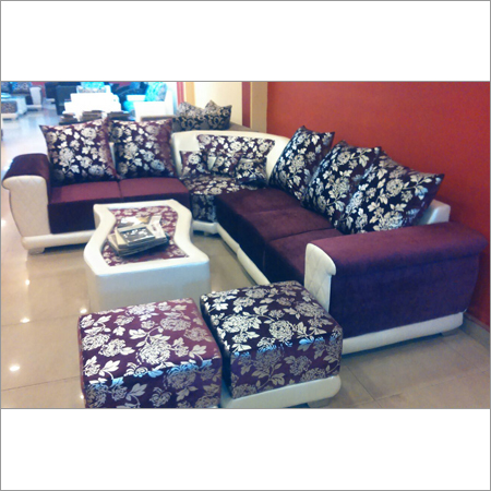 Curved Sectional Sofa Set